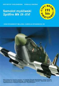 Okładka książki Samolot myśliwski Spitfire Mk IX-XVI