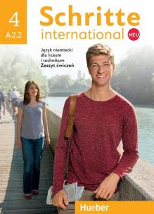 Okładka książki Schritte international Neu liceum, technikum 2019 4 Zeszyt ćwiczeń