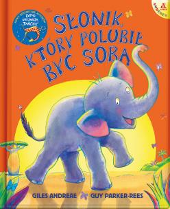 Okładka książki Słonik, który polubił być sobą