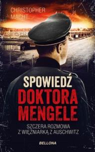 Okładka książki Spowiedź doktora Mengele pocket