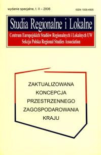 Opakowanie Studia regionalne i lokalne 2006 specjalny