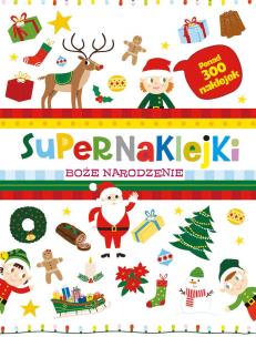Okładka książki Supernaklejki. Boże Narodzenie