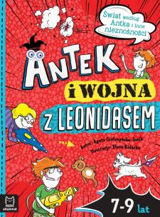 Świat według Antka i inne nieznośności. Autor: Agata Giełczyńska-Jonik. Multiszop.pl Okładka książki Świat według Antka i inne nieznośności