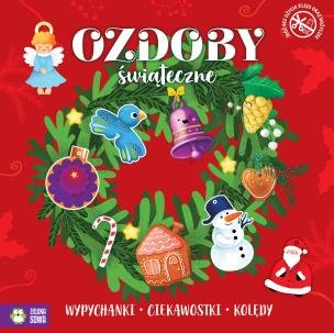 Okładka książki Świąteczne wypychanki Ozdoby świąteczne