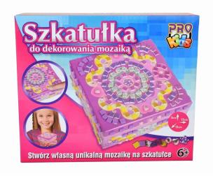 Opakowanie Szkatułka do dekorowania z mozaiką