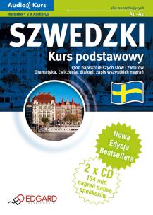 Okładka książki Szwedzki - Kurs podstawowy (2CD) w.2009 EDGARD