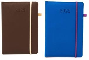 Opakowanie Terminarz 2022 dzienny A5 Waran z gumką MIX