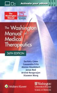 Okładka książki The Washington Manual of Medical Therapeutics Thirty-sixth edition