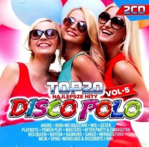 Top 20 Disco Polo vol. 5 (2xCD). Wydawca: Wydawnictwo Muzyczne Folk. Multiszop.pl Opakowanie Top 20 Disco Polo vol. 5 (2xCD)