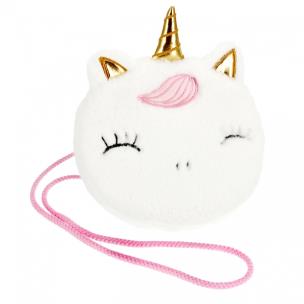 Opakowanie Torebka na ramię pluszowa White Unicorn