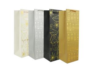 Opakowanie Torebka ozdobna płaska butelka mix