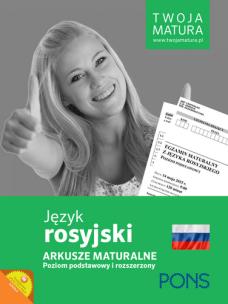 Okładka książki Twoja matura - repetytorium maturalne z przewodnikiem. Rosyjski.