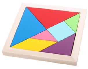 Opakowanie Układanka drewniana - Tangram