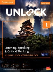 Okładka książki Unlock 1 Listening, Speaking & Critical Thinking Student's Book with Digital Pack