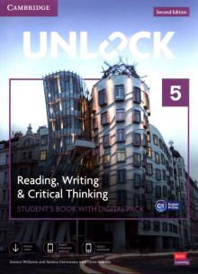 Okładka książki Unlock 5 Reding, Writing & Critical Thinking Student's Book with Digital Pack
