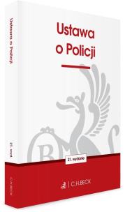 Okładka książki Ustawa o policji w.21
