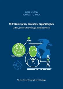 Okładka książki Wdrażanie pracy zdalnej w organizacjach
