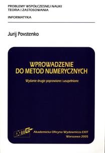 Okładka książki Wprowadzenie do metod numerycznych