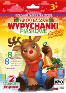 Okładka książki Wypychanki piaskowe świąteczne Pakiet nr 2
