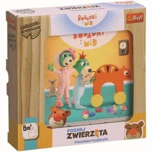 Opakowanie Zabawka drewniana - Bobaski i Miś TREFL