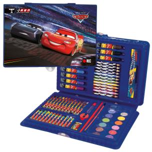 Opakowanie Zestaw artystyczny 71 elementów Cars 49 DERFORM