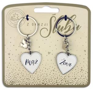 Opakowanie Zestaw breloków Mąż i Żona 1