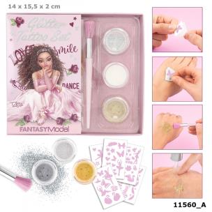 Opakowanie Zestaw brokatowych tatuaży TOPModelzestawie 11560A