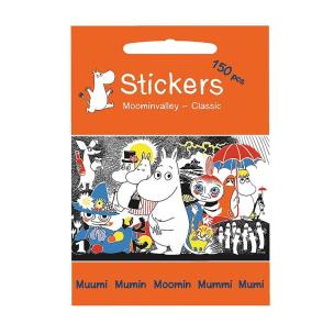 Zestaw Naklejek 150 szt. Dolina Muminków Mumink. Wydawca: Barbo Toys. Multiszop.pl Opakowanie Zestaw Naklejek 150 szt. Dolina Muminków Mumink