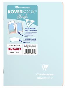 Opakowanie Zeszyt A5 48K linia Koverbook BLUSH PP ice blue 1 sztuka