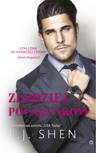 Złodziej pocałunków - uszkodzone. Autor: L.J. Shen. Multiszop.pl Okładka książki Złodziej pocałunków - uszkodzone
