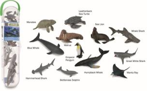 Zwierzęta morskie box mini. Wydawca: Collecta. Multiszop.pl Opakowanie Zwierzęta morskie box mini