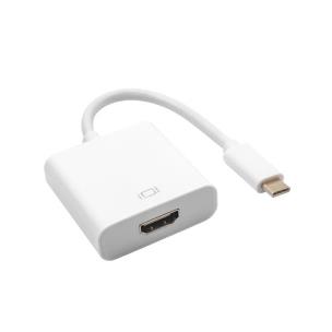Opakowanie Adapter Akyga AK-AD-53 (USB typu C M - HDMI F; 0,15m; kolor biały)