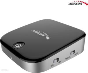Opakowanie Adapter AUDIOCORE AC830 (Jack - Micro USB ; kolor czarno-srebrny)