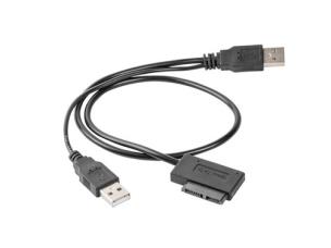 Opakowanie Adapter GEMBIRD A-USATA-01 (USB M - SATA M; 0,50m; kolor czarny)