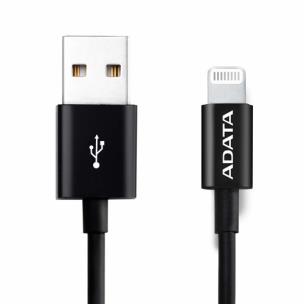 Opakowanie ADATA KABEL USB-A to Lightning 1M Czarny