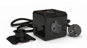 Opakowanie Allocacoc PowerCube Extended USB BLACK 3,0m