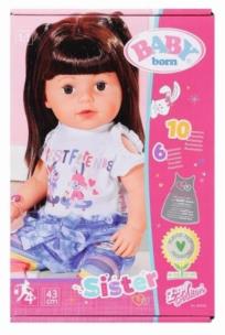 Opakowanie Baby born - Sister brunette 43cm