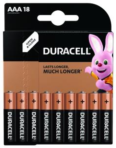 Opakowanie Bateria alkaliczna DURACELL AAA/LR03 18szt
