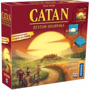 Catan: Zestaw Osadnika GALAKTA. Wydawca: GALAKTA. Multiszop.pl Opakowanie Catan: Zestaw Osadnika GALAKTA