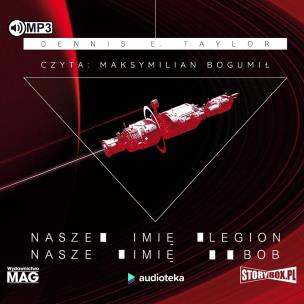 Okładka książki CD MP3 Nasze imię Legion, nasze imię Bob