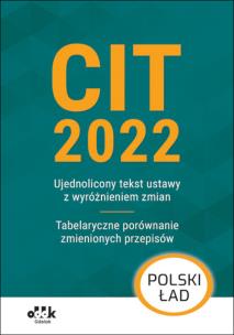 Okładka książki CIT 2022
