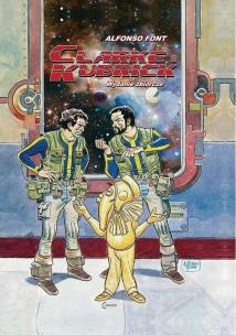 Okładka książki Clarke & Kubrick