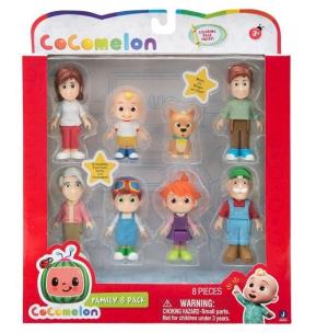 Opakowanie Cocomelon - Zestaw 8 figurek Rodzina