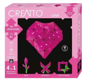 Opakowanie Creatto Świecące Serce PIATNIK