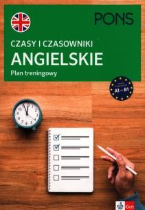 Czasy i czasowniki angielskie Plan trening. A1-B2. Autor: Opracowanie zbiorowe. Multiszop.pl Okładka książki Czasy i czasowniki angielskie Plan trening. A1-B2