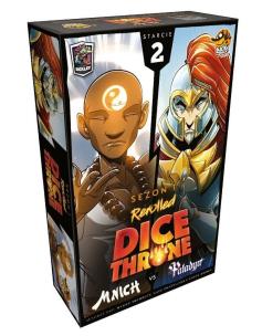 Dice Throne Starcie 2: Mnich vs Paladyn. Wydawca: Lucky Duck Games Polska. Multiszop.pl Opakowanie Dice Throne Starcie 2: Mnich vs Paladyn