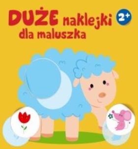 Okładka książki Duże naklejki dla maluszka. Owieczka 2+