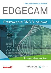 Okładka książki EDGECAM Frezowanie CNC 3-osiowe