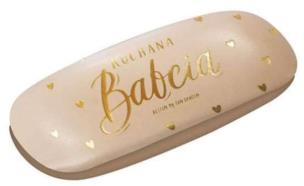 Opakowanie Etui na okulary Gold-Babcia