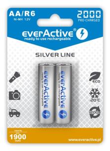 Opakowanie EVERACTIVE AKUMULATORKI AA 2000 MAH - 2 SZTUKI EVHRL6-2000